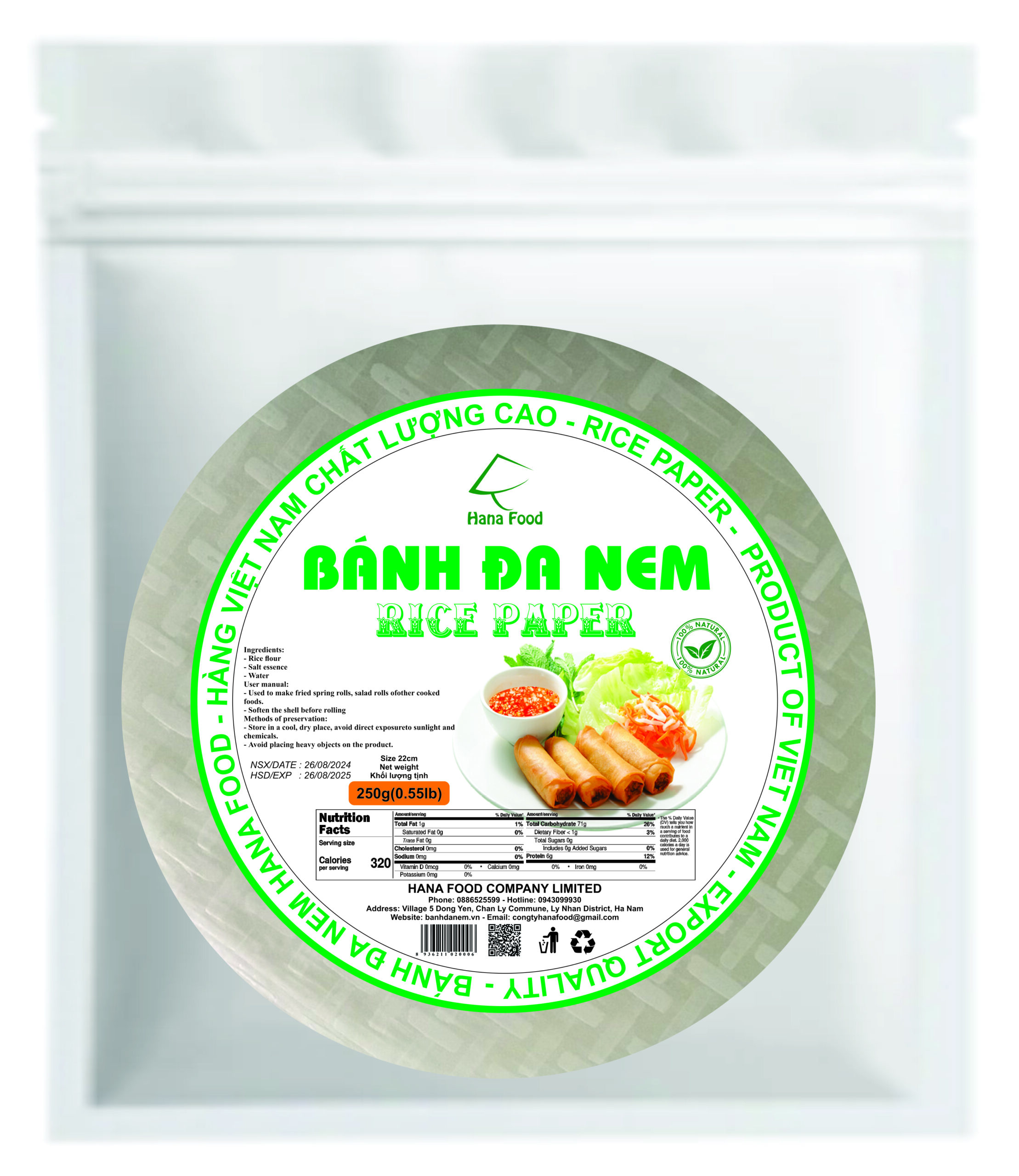 banh da nem xuat khau